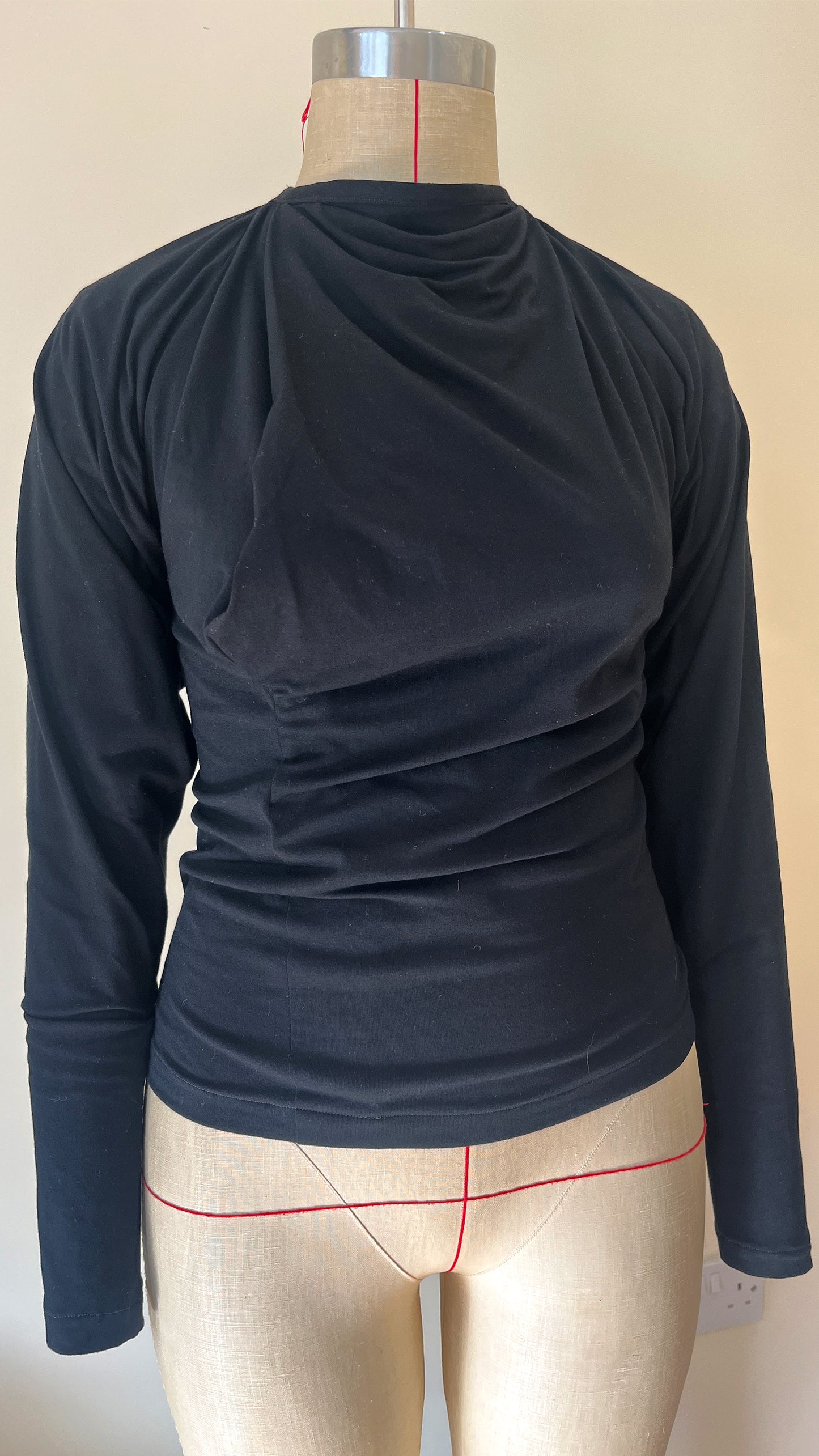 Sleeve Spike T- Shirt LS