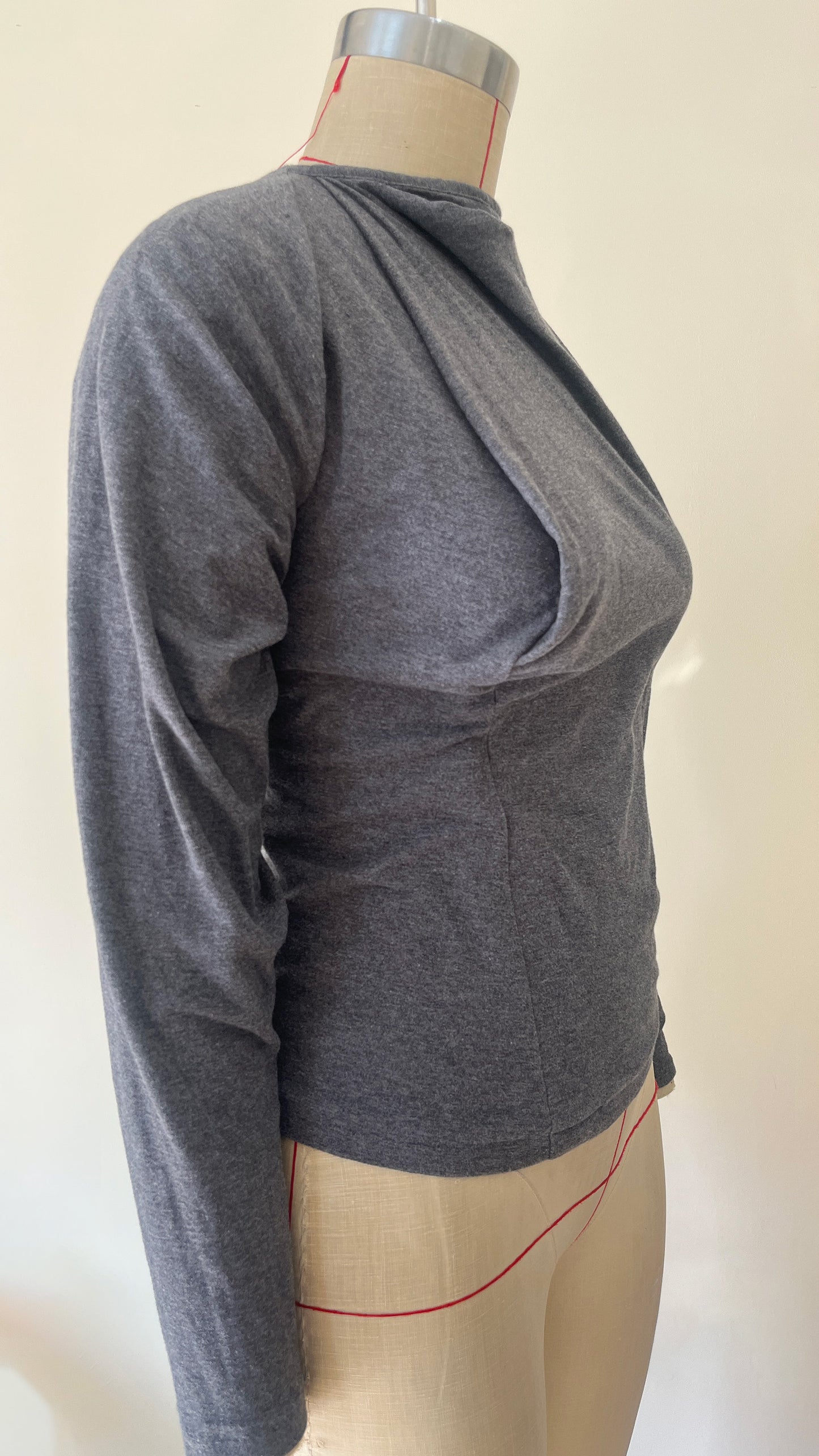 Sleeve Spike T- Shirt LS