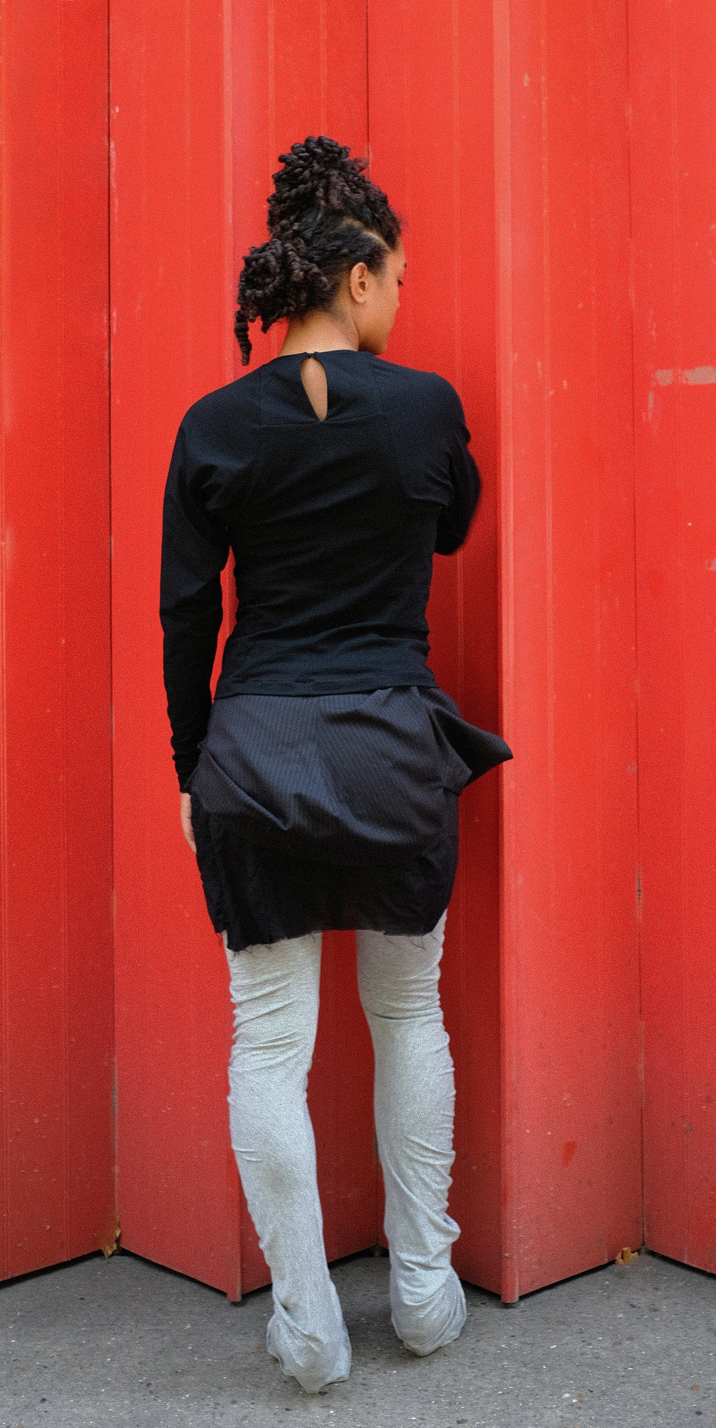 Sleeve Spike T- Shirt LS