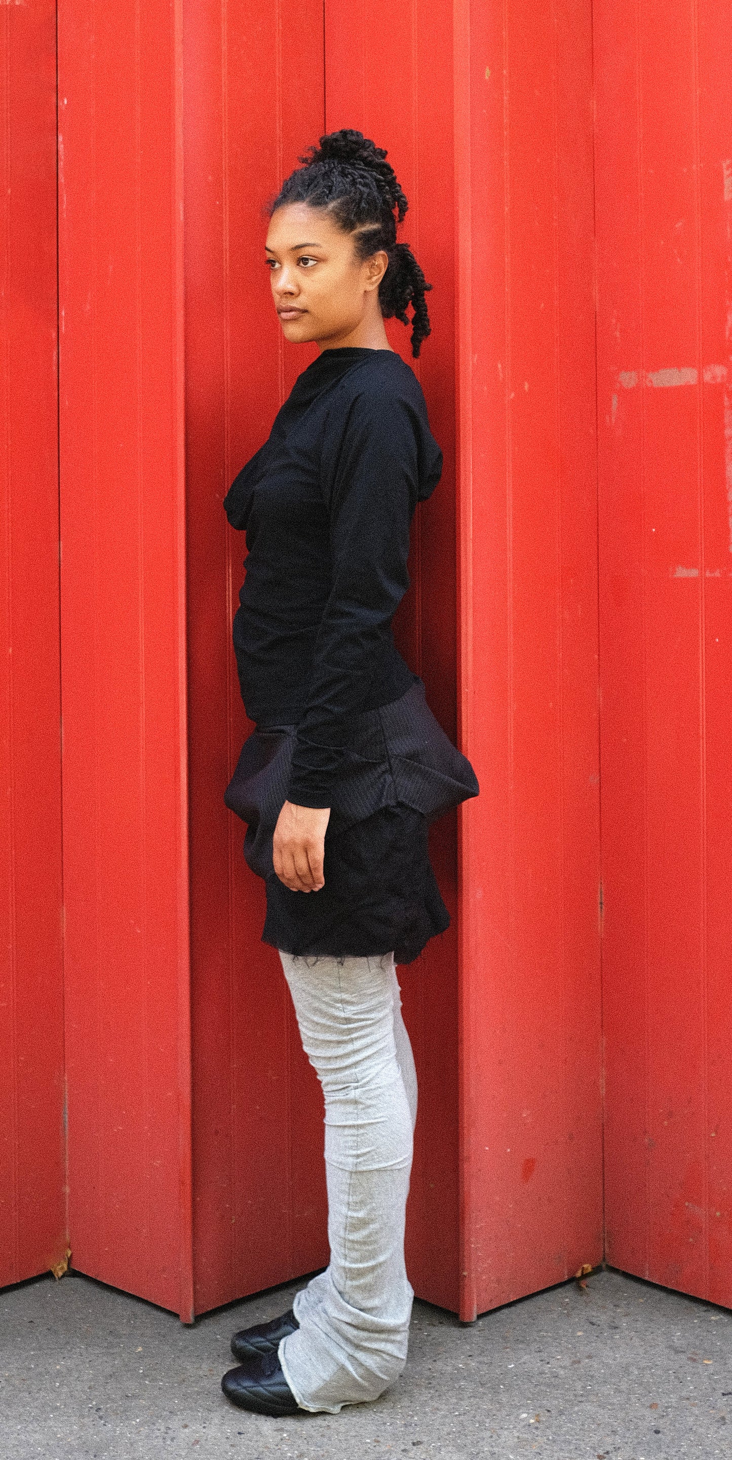 Sleeve Spike T- Shirt LS