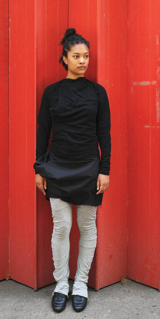 Sleeve Spike T- Shirt LS